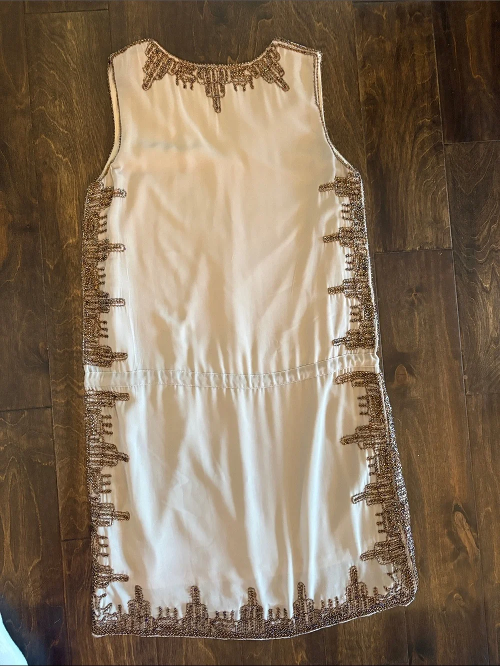Freeway Beaded Tie Waist Dress - Picture 6 of 6
